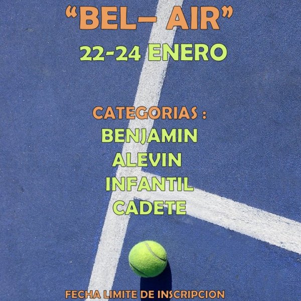 IX TORNEO DE TENIS 'BEL-AIR'