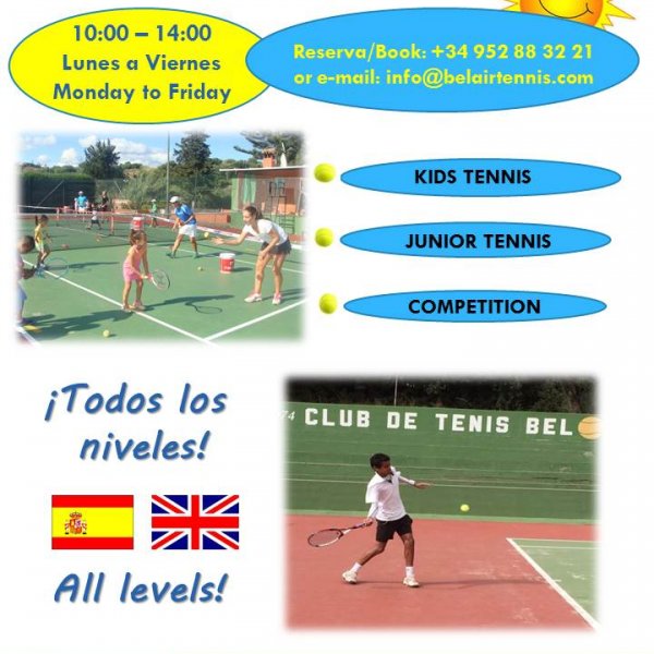 CAMPAMENTO DE TENIS DE VERANO