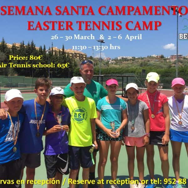 CAMPAMENTO DE SEMANA SANTA / EASTER TENNIS CAMP